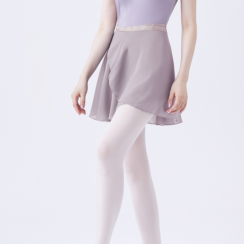 DANCEBUY Ballet Wrap Skirt  with Tie Waist