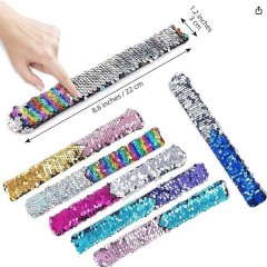 DANCEBUY Sparkle Slap Bands