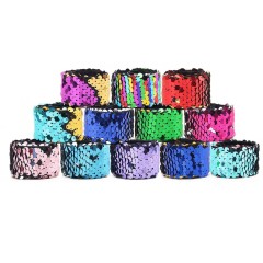 DANCEBUY Sparkle Slap Bands