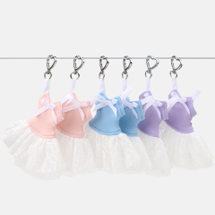 Ballet Skirt Keychain