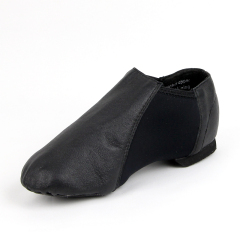 DANCEBUY Neoprene Elastic Slip-on Jazz Shoes (Cow leather)