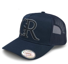 Customize Logo 5 panel 3D embroidery White 100% 5 Panel A Frame Baseball Cap Supplie