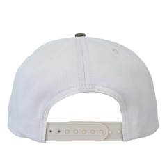 Baseball Cap - CMC-1044 ( Custom Design Navy Blue Crown Red Visor Middle Crown 5 Panel A Frame Baseball Caps Hat Manufacturer))