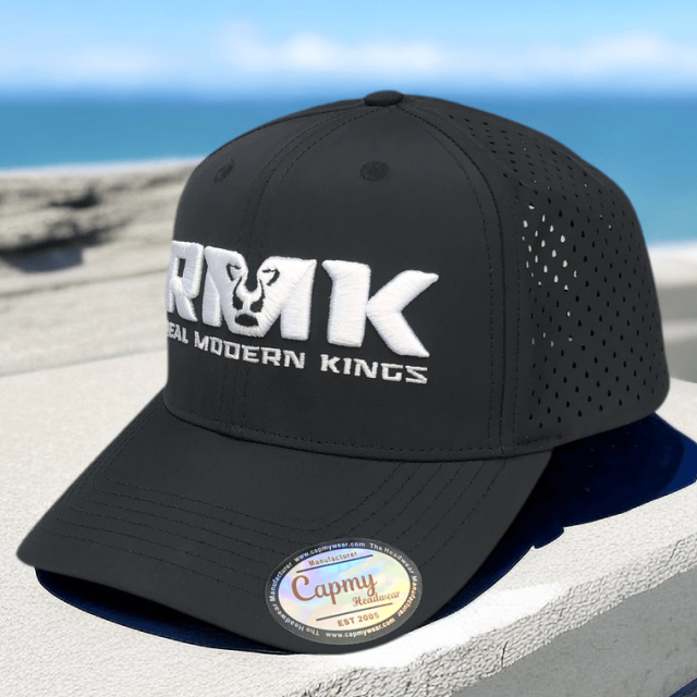 Baseball Cap - CMC-1066 (Custom Laser Cut Perforated 6 Panel Waterproof Cap Melin Hat Style Golf Hat Manufacturer)