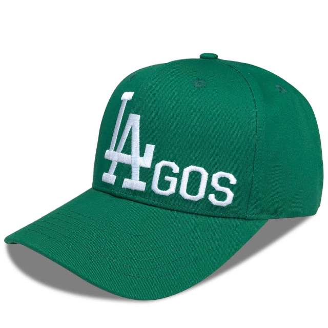 Baseball Cap - CMC-1076 (Custom Design 6 Panel Green Colour Hat With White Logo Baseball Cap Manufacturer)