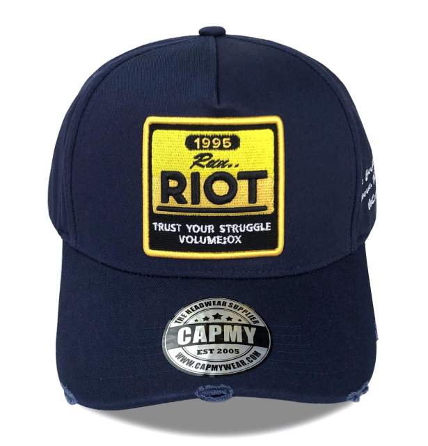 Baseball Cap - CMC-1053 (100% Cotton Off White Khaki With Black Suede Visor Two Tone Edition 9forty A Frame Snapback Hat)