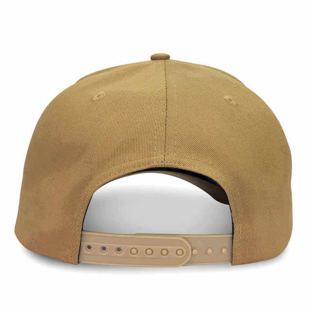 Baseball Cap - CMC-1156 (OEM Custom 100% Cotton Brown Colour Black Logo 9forty A Frame Baseball Cap Manufacturer )