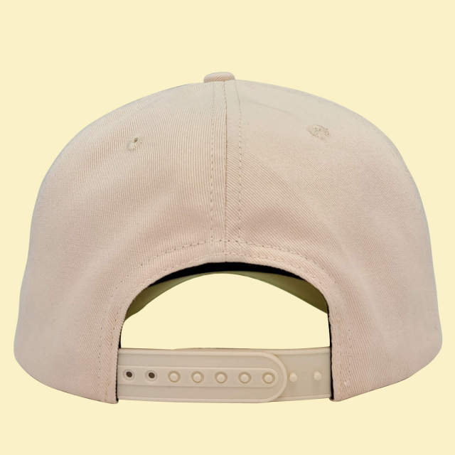 Baseball Cap - CMC-1047 (100% Cotton Off White Khaki With Royal Blue Visor Two Tone Edition 9forty A Frame Baseball Cap Factory)