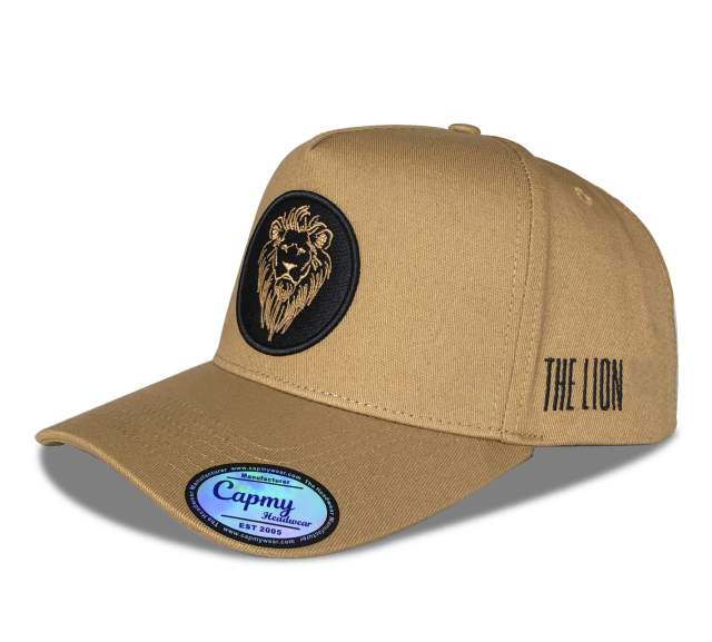 Baseball Cap - CMC-1056 (High Quality 100% Cotton Brown 5 Panel Hat Edition 9forty A Frame Snapback Hat Manufacturer )