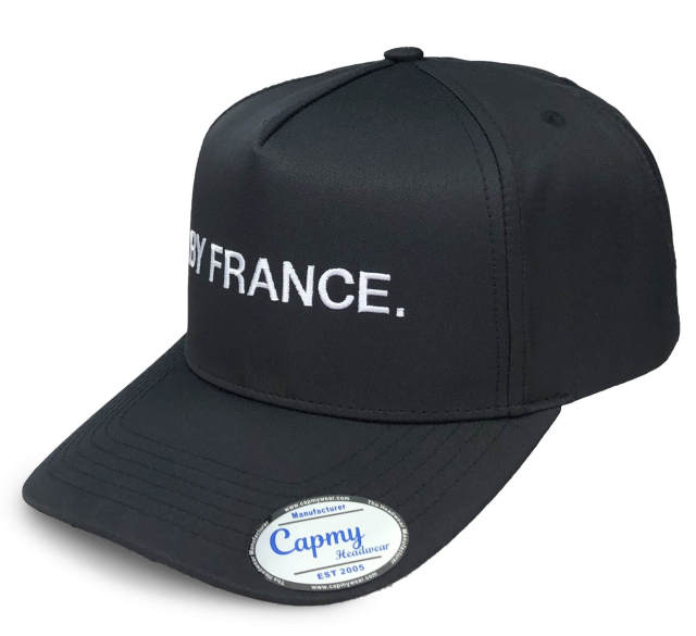 Baseball Cap - CMC-1054 (100% Cotton Off White Khaki With Black Suede Visor Two Tone Edition 9forty A Frame Snapback Hat)