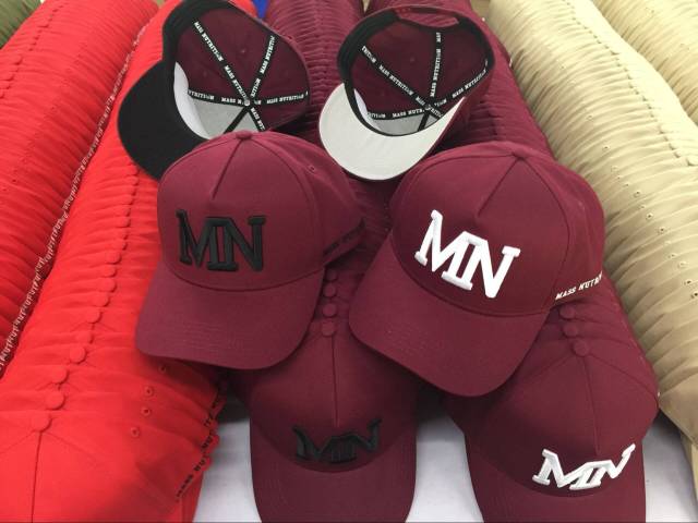 Baseball Cap - CMC-1064 (100% Cotton Dark Red White Embroidery Logo Edition 9forty A Frame Hat Baseball Cap Manufacturer)