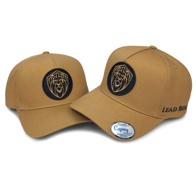 Baseball Cap - CMC-1156 (OEM Custom 100% Cotton Brown Colour Black Logo 9forty A Frame Baseball Cap Manufacturer )