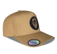 Baseball Cap - CMC-1056 (High Quality 100% Cotton Brown 5 Panel Hat Edition 9forty A Frame Snapback Hat Manufacturer )
