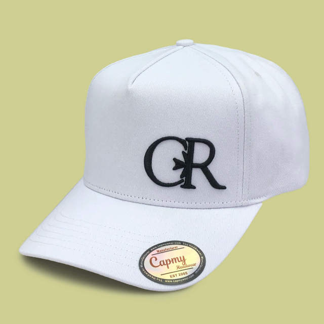 Baseball Cap - CMC-1050 (Wholesale Custom White Cotton Edition Sport Caps 9forty A Frame Baseball Cap Supplier )