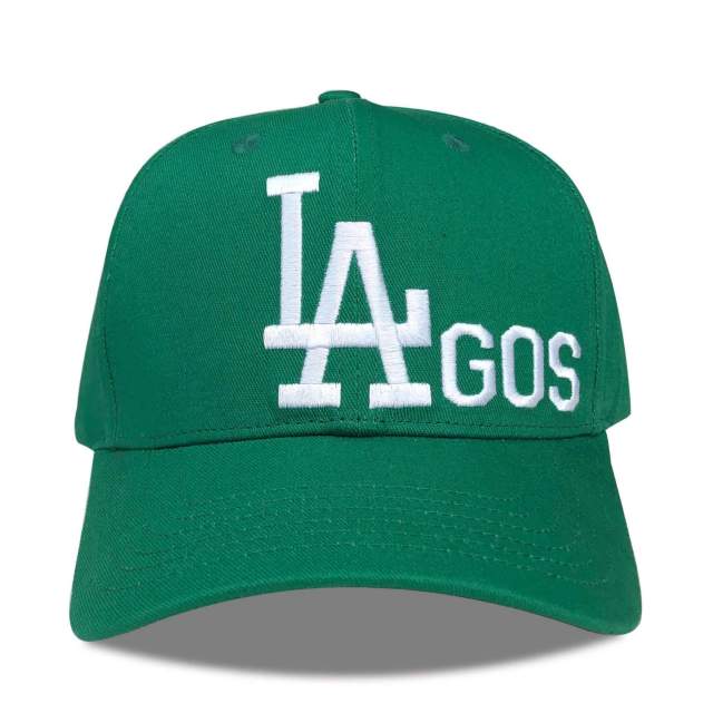 Baseball Cap - CMC-1076 (Custom Design 6 Panel Green Colour Hat With White Logo Baseball Cap Manufacturer)