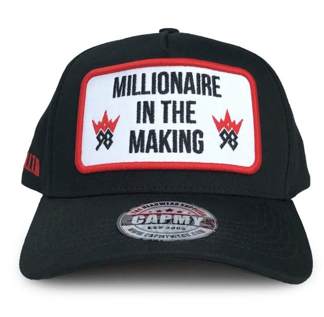 Baseball Cap - CMC-1046 (High Quality 100% Polyester Brown Middle Crown 3D Embroidery Logo Baseball Cap Supplier )