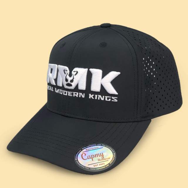 Baseball Cap - CMC-1066 (Custom Laser Cut Perforated 6 Panel Waterproof Cap Melin Hat Style Golf Hat Manufacturer)