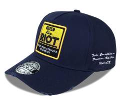 Baseball Cap - CMC-1053 (100% Cotton Off White Khaki With Black Suede Visor Two Tone Edition 9forty A Frame Snapback Hat)