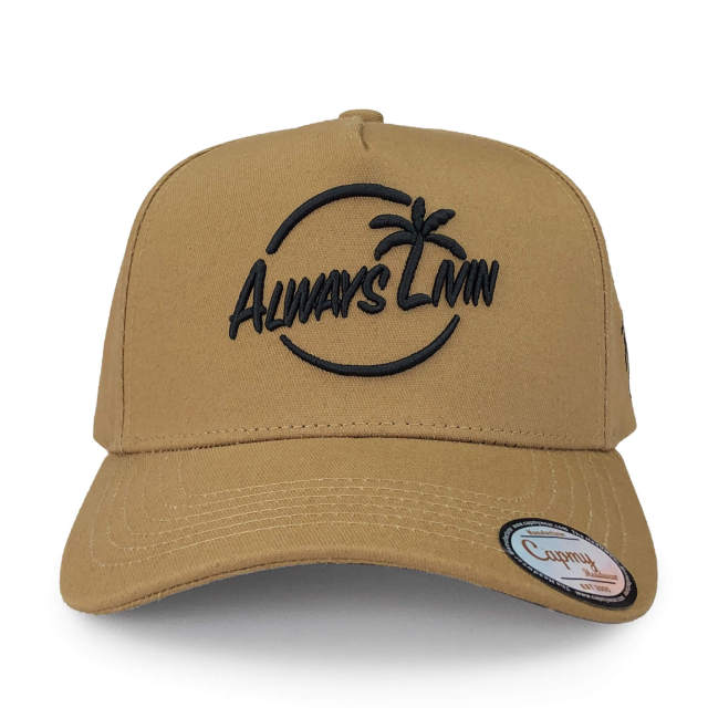 Baseball Cap - CMC-1057 (100% Cotton Olive Green Middle Crown 5 Panel Edition 9forty A Frame Baseball Cap Supplier )
