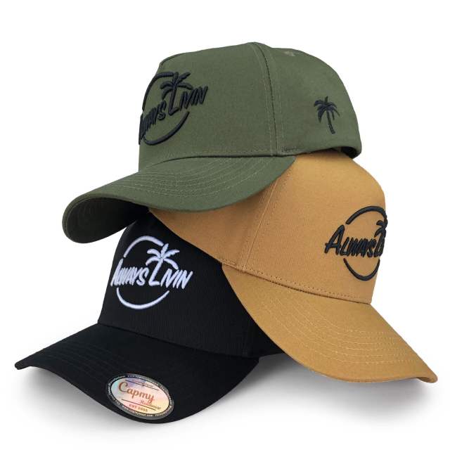 Baseball Cap - CMC-1156 (OEM Custom 100% Cotton Brown Colour Black Logo 9forty A Frame Baseball Cap Manufacturer )