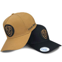 Baseball Cap - CMC-1156 (OEM Custom 100% Cotton Brown Colour Black Logo 9forty A Frame Baseball Cap Manufacturer )
