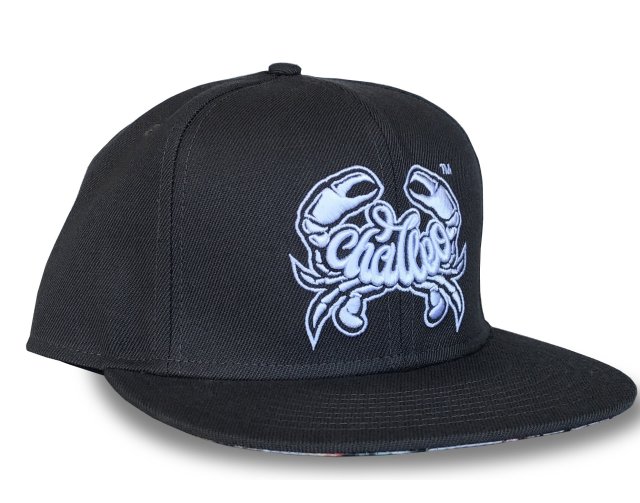 Snapback Cap - CMC-2035 ( Custom Black 3D Embroidery Logo 100% Acrylic Gorras Hat Middle Crown Snapback Cap Supplier )
