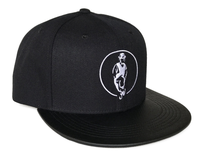 Snapback Cap - CMC-2039 ( High Quality Custom Black 100% Cotton Gorras Mens 6 Panel Snapback Cap Factory )