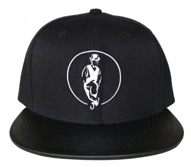 Snapback Cap - CMC-2039 ( High Quality Custom Black 100% Cotton Gorras Mens 6 Panel Snapback Cap Factory )