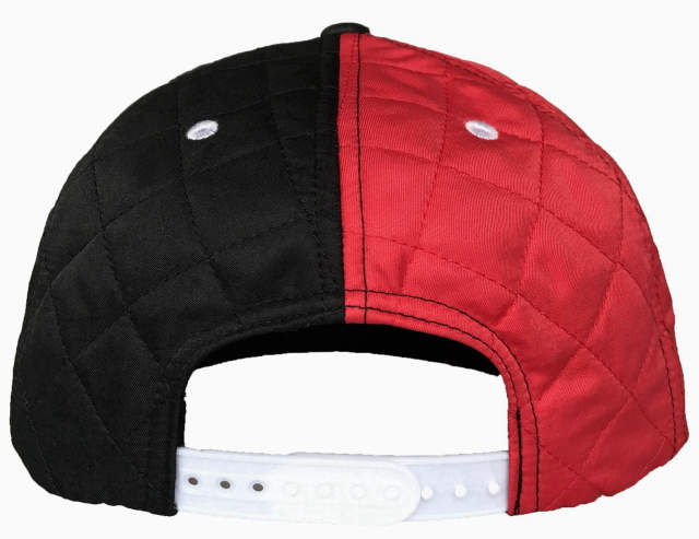 Snapback Cap - CMC-2029 ( Custom Two Tone Colour Red And Black Gorras Hat 100% Acrylic 6 Panel Snapback Cap Manufacturer)