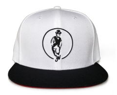 Snapback Cap - CMC-2039 ( High Quality Custom Black 100% Cotton Gorras Mens 6 Panel Snapback Cap Factory )