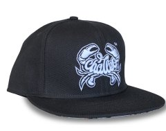Snapback Cap - CMC-2033 ( Customize Logo Charcoal Black Colour Gorras Hat Mens 100% Acrylic 6 Panel Snapback Cap Supplier )