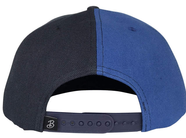 Snapback Cap - CMC-2031 ( Custom Royal Blue Navy Blue 100% Acrylic Snapback Cap)