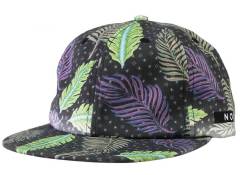 Snapback Cap - CMC-2046 ( Whosale Custom Design Leafs Printing Middle Crown 6 Panel Snapback Cap Hat Supplier )