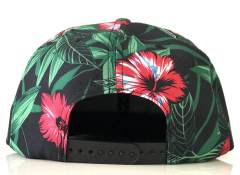 Snapback Cap - CMC-2044 ( Custom floral Printed High Profile For Men 6 Panel Snapback Cap Factory )