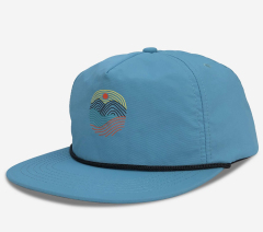 Snapback Cap - CMC-2024 ( Custom Royal Blue Navy Blue 100% Acrylic Snapback Cap)
