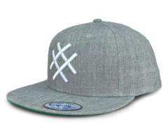 Snapback Cap - CMC-2009 ( Wholesale HIgh Quality Grey Wool Gorras 6 Panel 100% Acrylic Snapback Cap Hat Supplier )