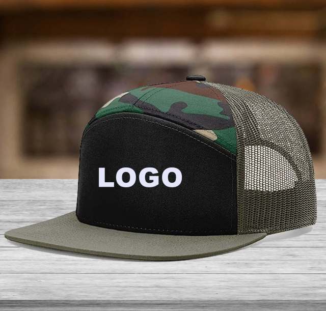 Snapback Cap - CMC-2016 ( Custom Royal Blue Navy Blue 100% Acrylic Snapback Cap)
