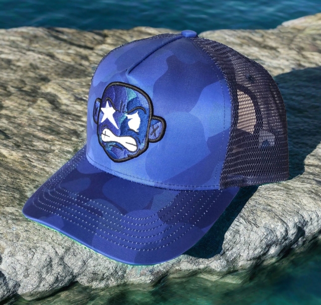 Trucker Hat - CMC-3006 ( Custom Sublimation Printing 5 Panel Middle Crown Trucker Hat )