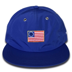 Snapback Cap - CMC-2028 ( Custom Royal Blue Navy Blue 100% Acrylic Snapback Cap)