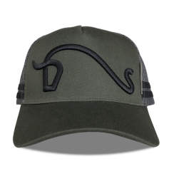 Trucker Hat - CMC-3086 ( Customize 3D Embroidery Logo 5 Panel Middle Crown Australia Country Trucker Hat Factory )