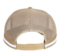 Trucker Hat - CMC-3098 ( Custom Popular Brown Colour 5 Panel Deep Crown Mesh Hats Asutralia Country Trucker Caps )