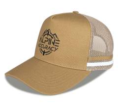 Trucker Hat - CMC-3098 ( Custom Popular Brown Colour 5 Panel Deep Crown Mesh Hats Asutralia Country Trucker Caps )