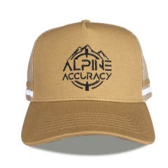 Trucker Hat - CMC-3098 ( Custom Popular Brown Colour 5 Panel Deep Crown Mesh Hats Asutralia Country Trucker Caps )