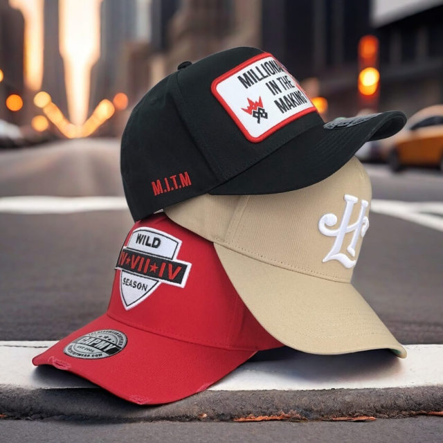 Baseball Cap - CMC-1078 (100% Cotton Tan Brown 5 Panel Middle Crown  A Frame Baseball Cap Snapback Hat)