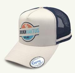 Trucker Hat - CMC-3208 ( New Arrivals Khaki Colour Deep Crown High Profile Australia Country Trucker Caps 5 Panel Trucker Hat Factory)