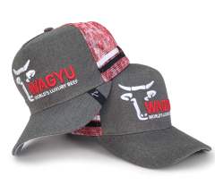 Trucker Hat - CMC-3234 ( Customize Mesh Printing Deep Crown High Profile Australia Country Trucker Caps 5 Panel Trucker Hat Factory )