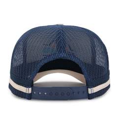 Trucker Hat - CMC-3208 ( New Arrivals Khaki Colour Deep Crown High Profile Australia Country Trucker Caps 5 Panel Trucker Hat Factory)