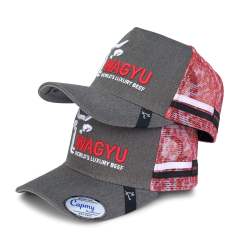 Trucker Hat - CMC-3234 ( Customize Mesh Printing Deep Crown High Profile Australia Country Trucker Caps 5 Panel Trucker Hat Factory )