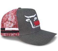 Trucker Hat - CMC-3234 ( Customize Mesh Printing Deep Crown High Profile Australia Country Trucker Caps 5 Panel Trucker Hat Factory )