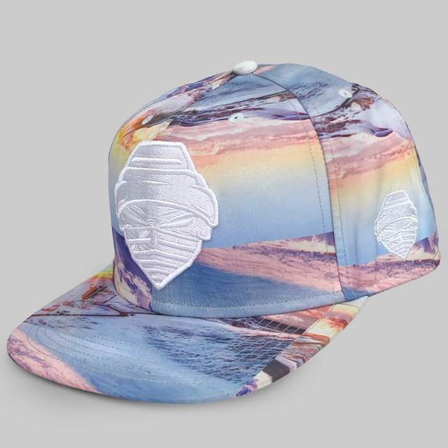 Snapback Cap - CMC-2082 ( Custom Grey Wool Felt Embroidery Logo Low Profile 6 Panel Snapback Cap Hat Factory)